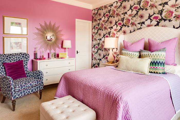 Room bedroom secret walls pink wall victoria striped paint hot bedrooms girl dressing rooms girls decor victorias nursery ideas light