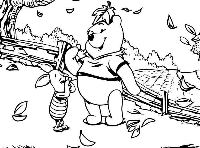 Fall coloring pictures for kids