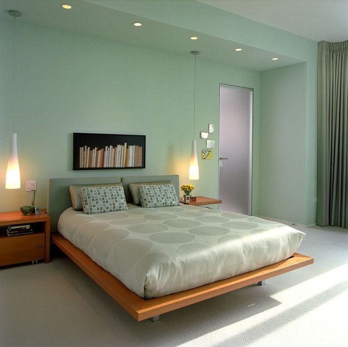 Best green bedroom design ideas