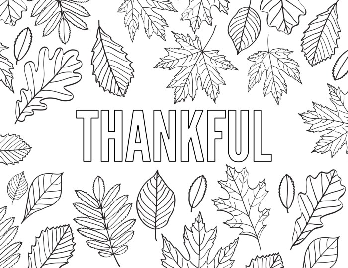 Thanks giving coloring pages