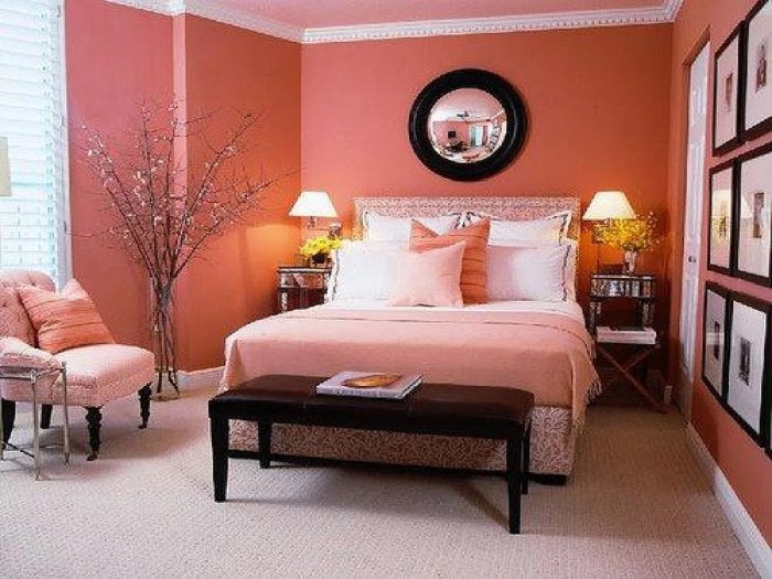 Bedroom design ideas pink