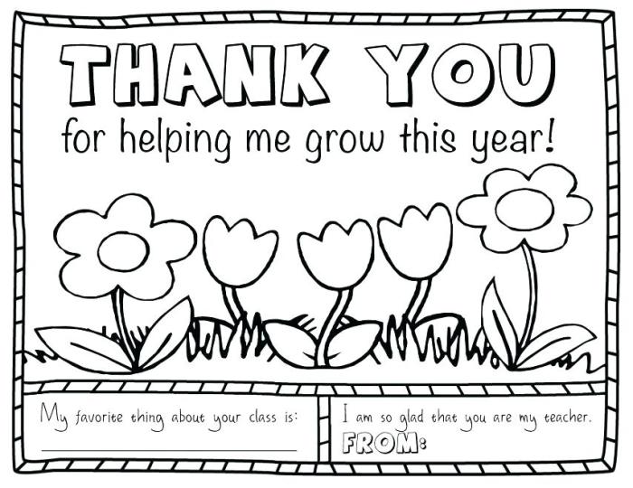 Teacher appreciation coloring page