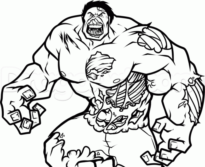 Coloring pages of zombies