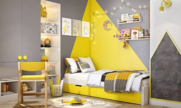 Interior design childrens bedroom