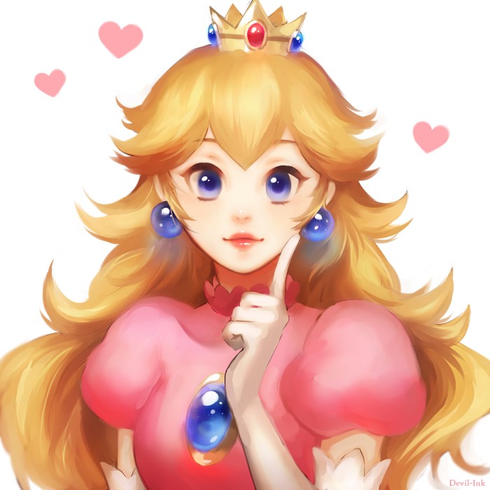 Princess peach wedding dress deviantart