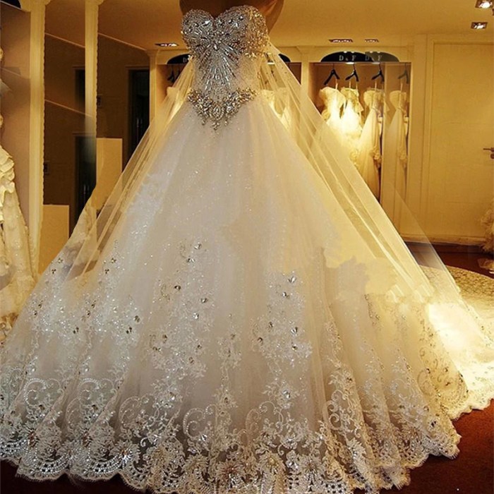 Princess wedding style dresses bridal dress beading pleat tafetta sequins gown ball flowers flower spring fashion